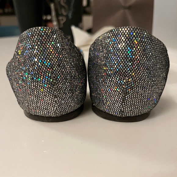 J Crew Dorsay Flats So Sparkly! ✨🪩Sz 9 - Picture 4 of 6